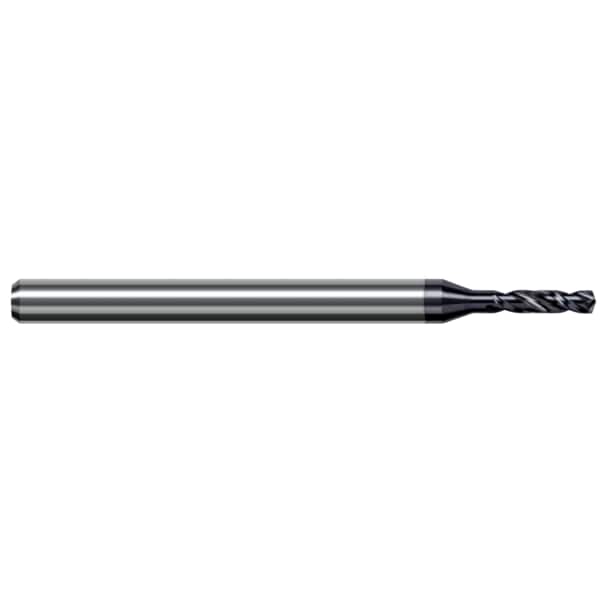 High Performance Drill for Hardened Steels, 4.038 mm, Number of Flutes: 2